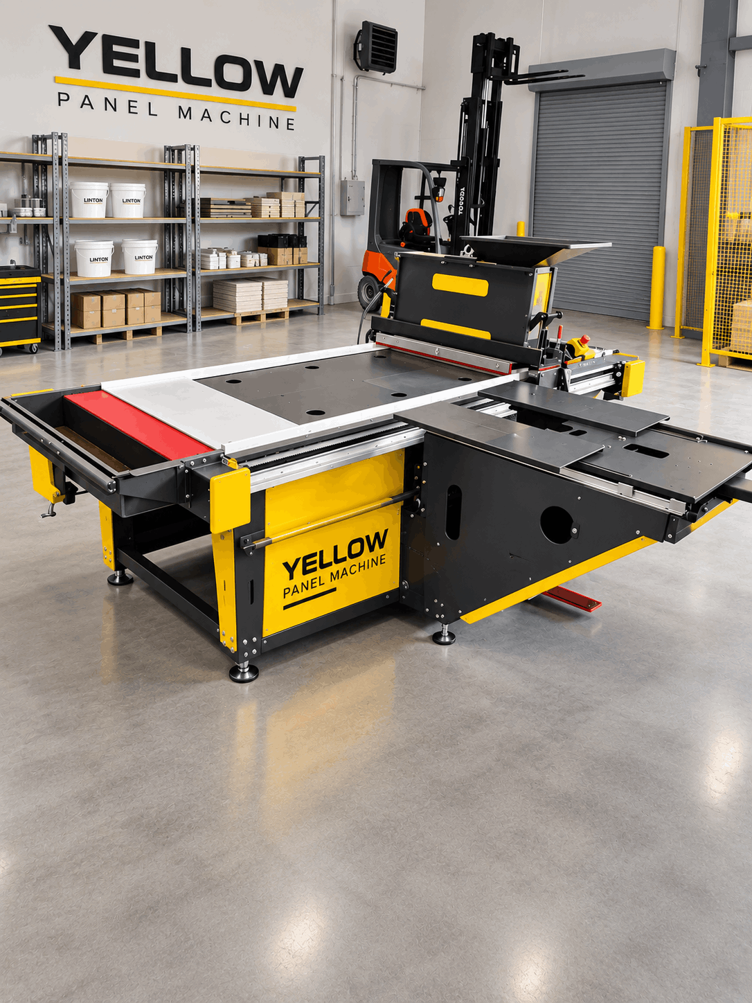 ywellow-panel-machine-decotechnica-selin